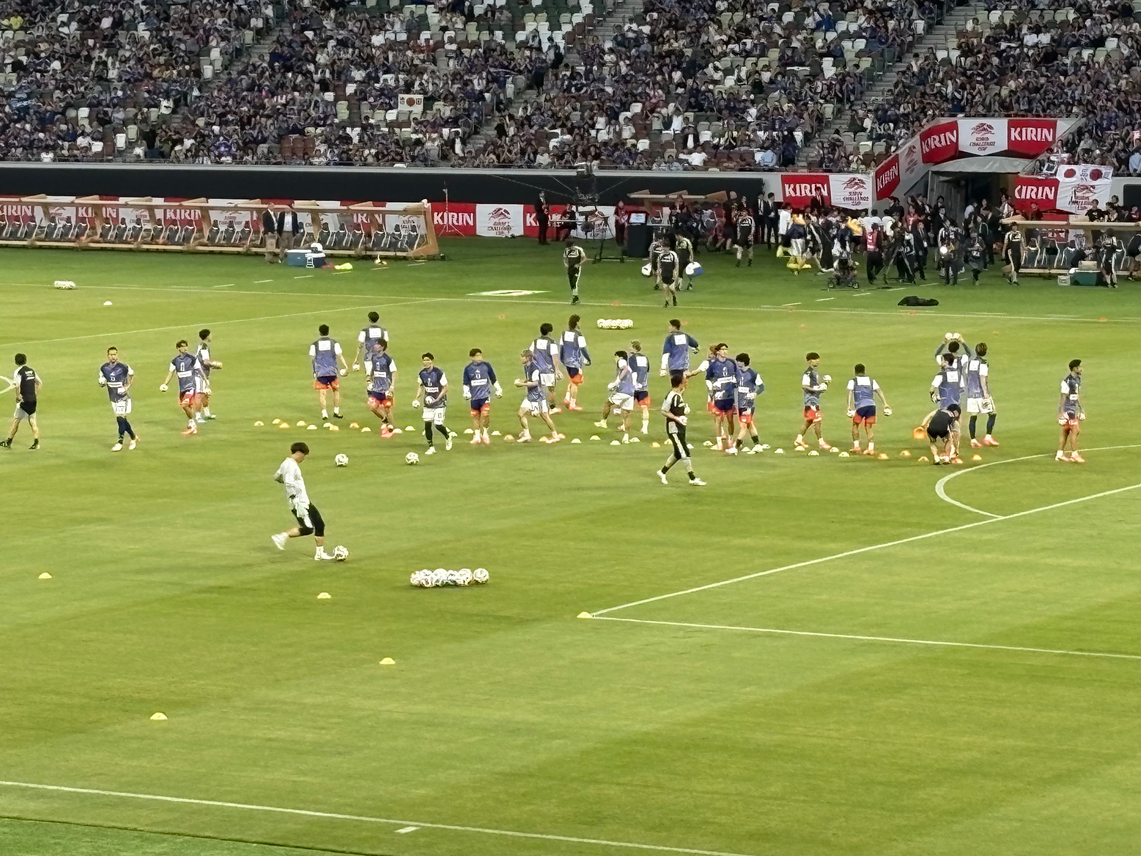 Japan National Stadium Back Lower 136 Row 22 · Seat number 35