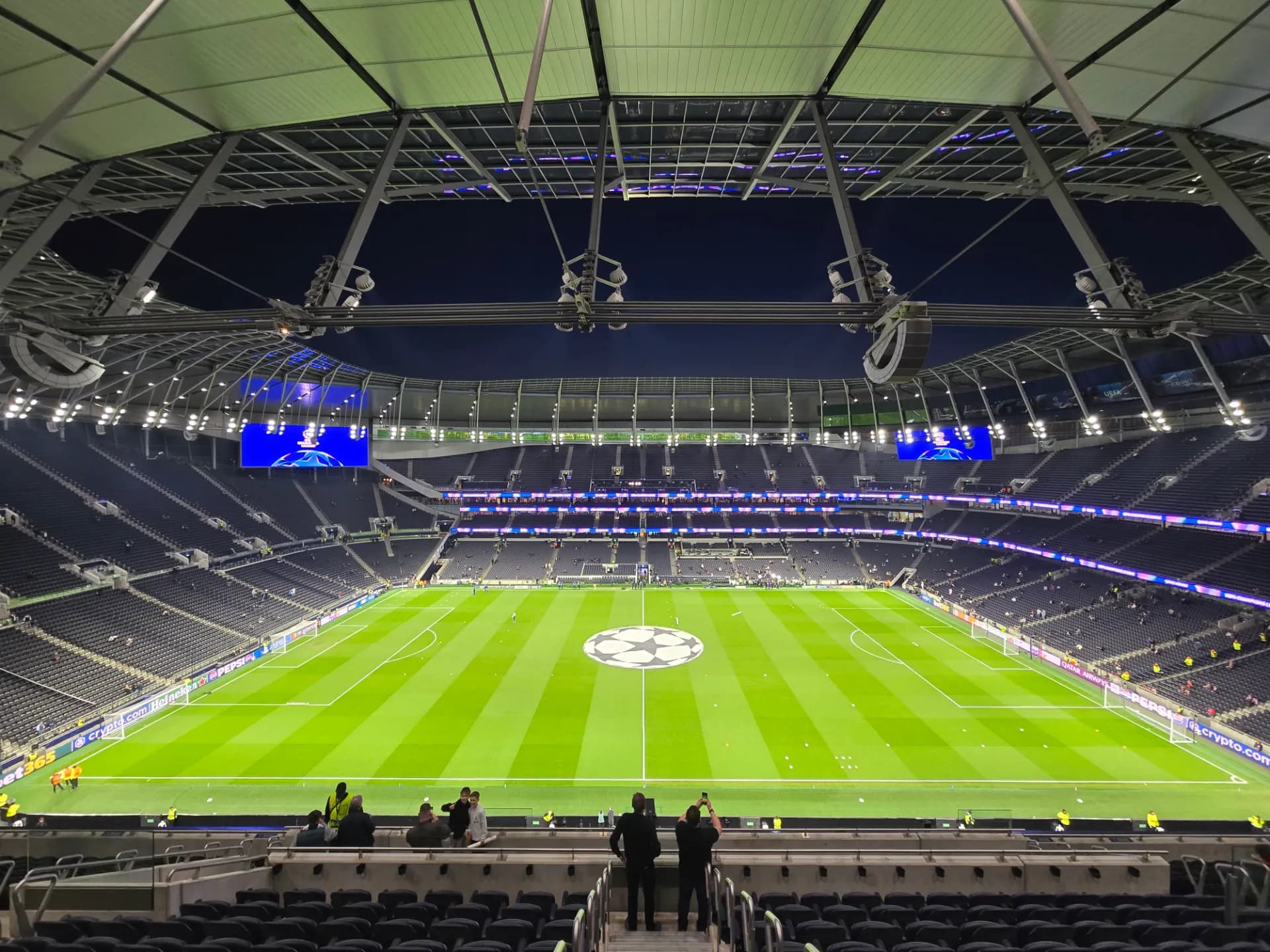 Tottenham Hotspur Stadium Main Upper 528 Row 20 · Seat number 872