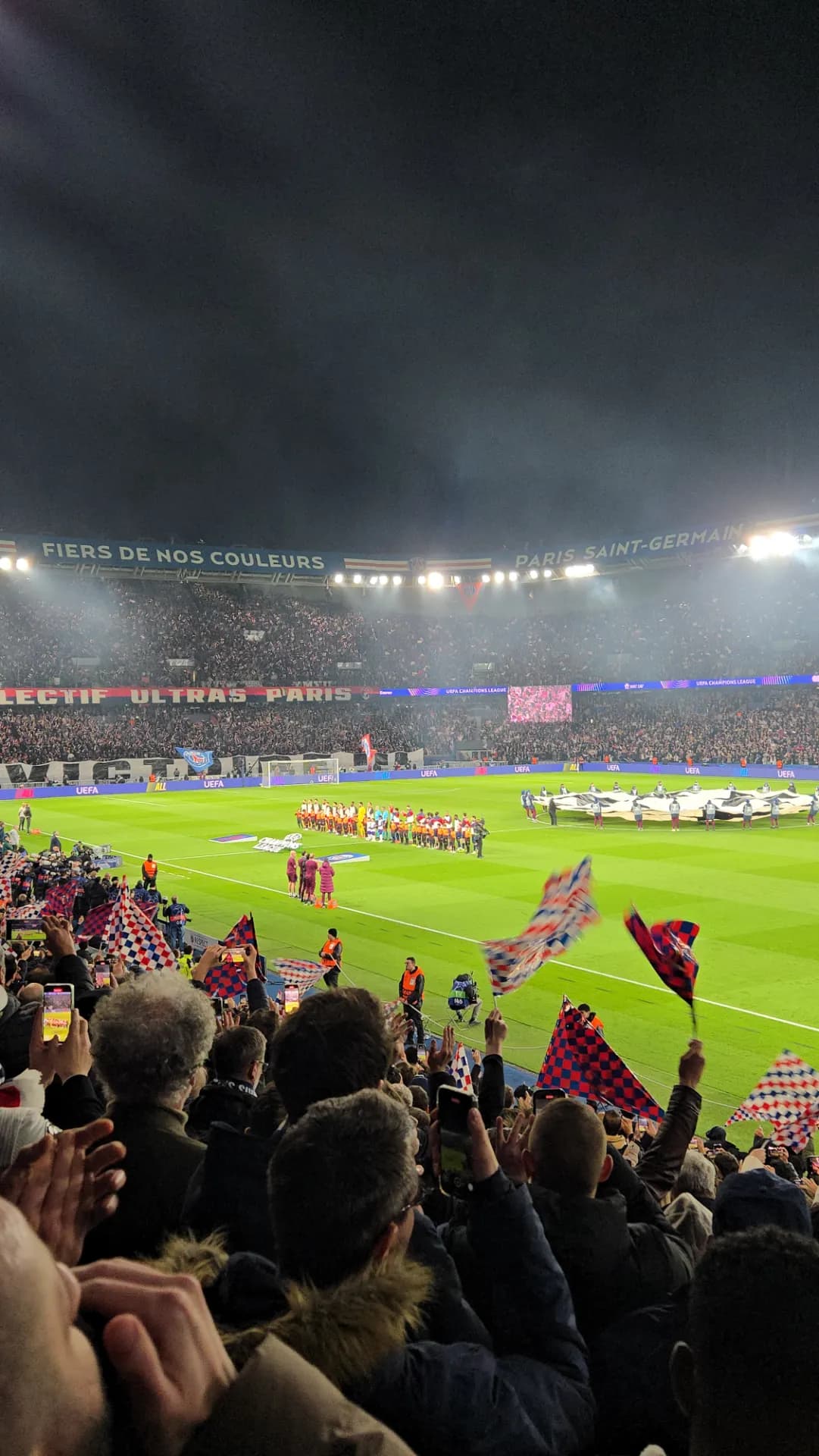 Parc des Princes Main Lower 123 Row 14 · Seat number 25