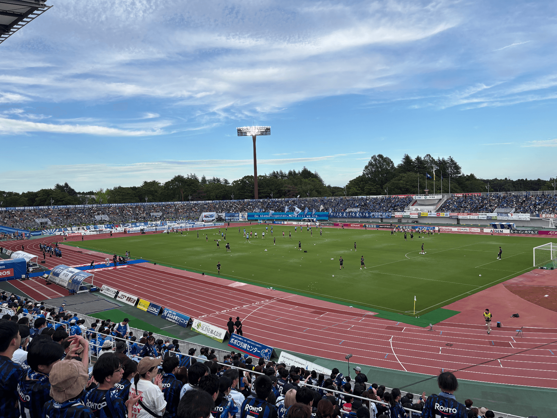 Mito Shinkin Bank Stadium Main Upper
