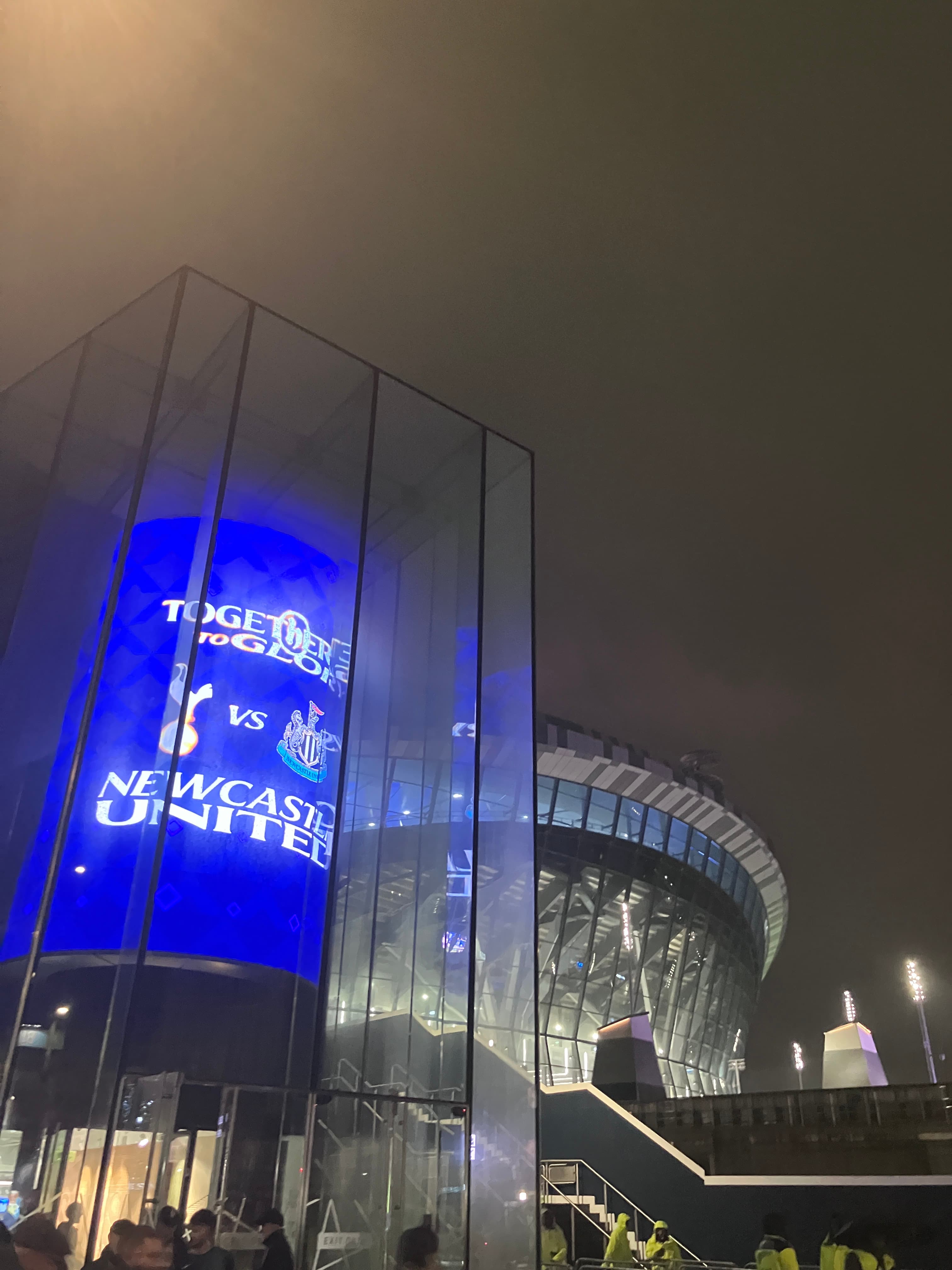 Tottenham Hotspur Stadium 505 Row 18 · Seat number 190