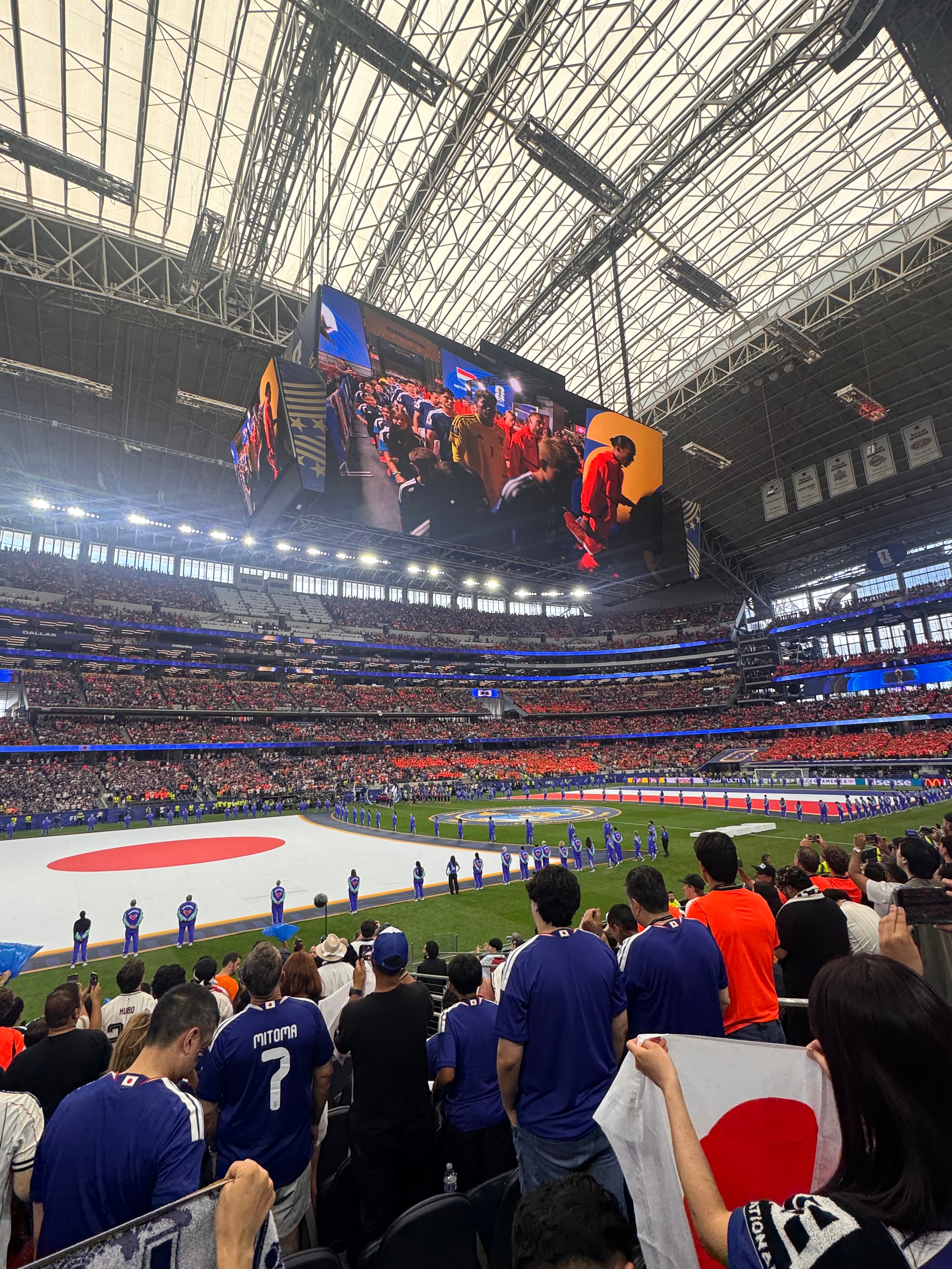 AT&T Stadium Back Lower C114 Row 14 · Seat number 6