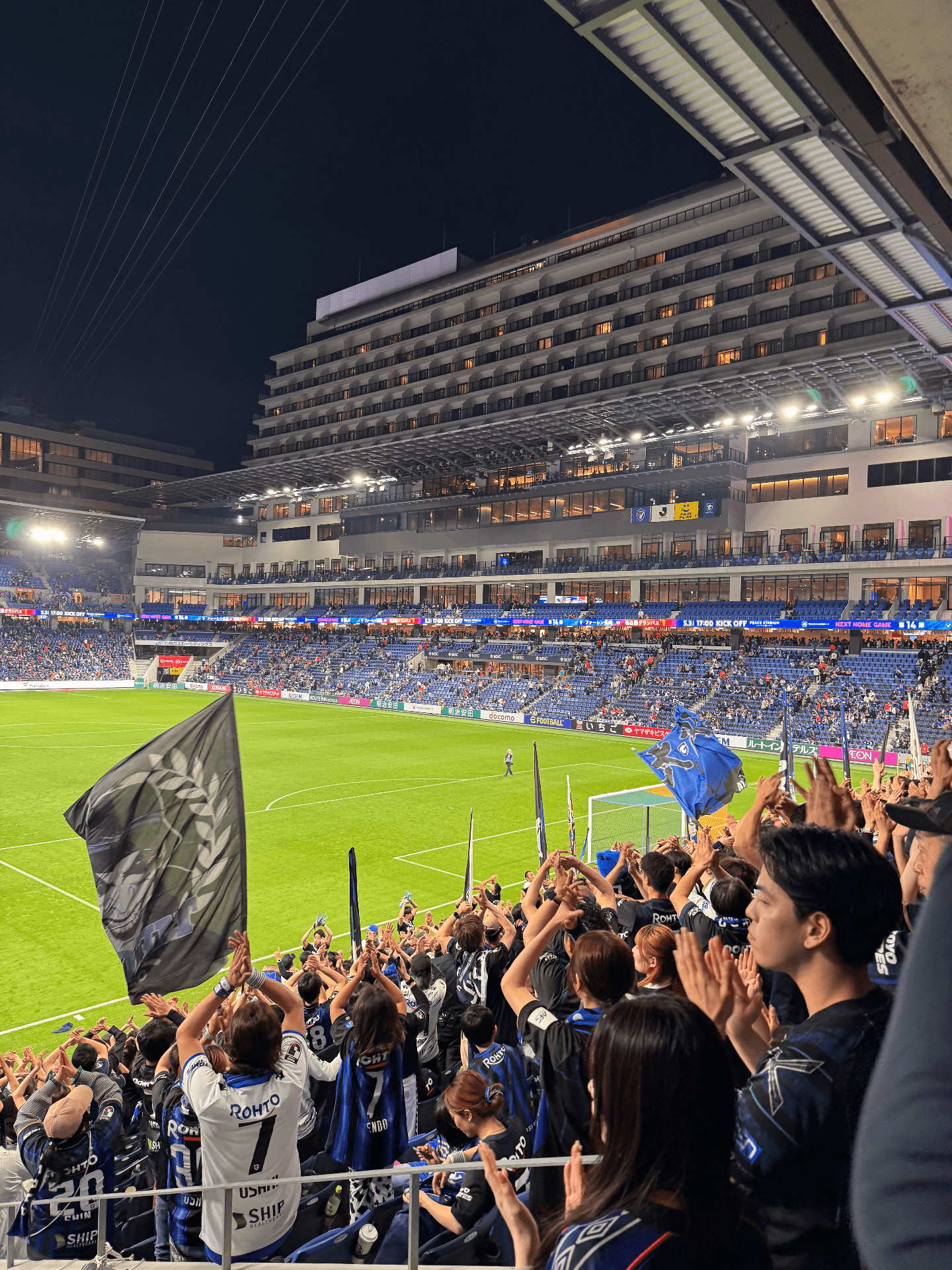 PEACE STADIUM Connected by SoftBank Goal Lower ビジター自由席