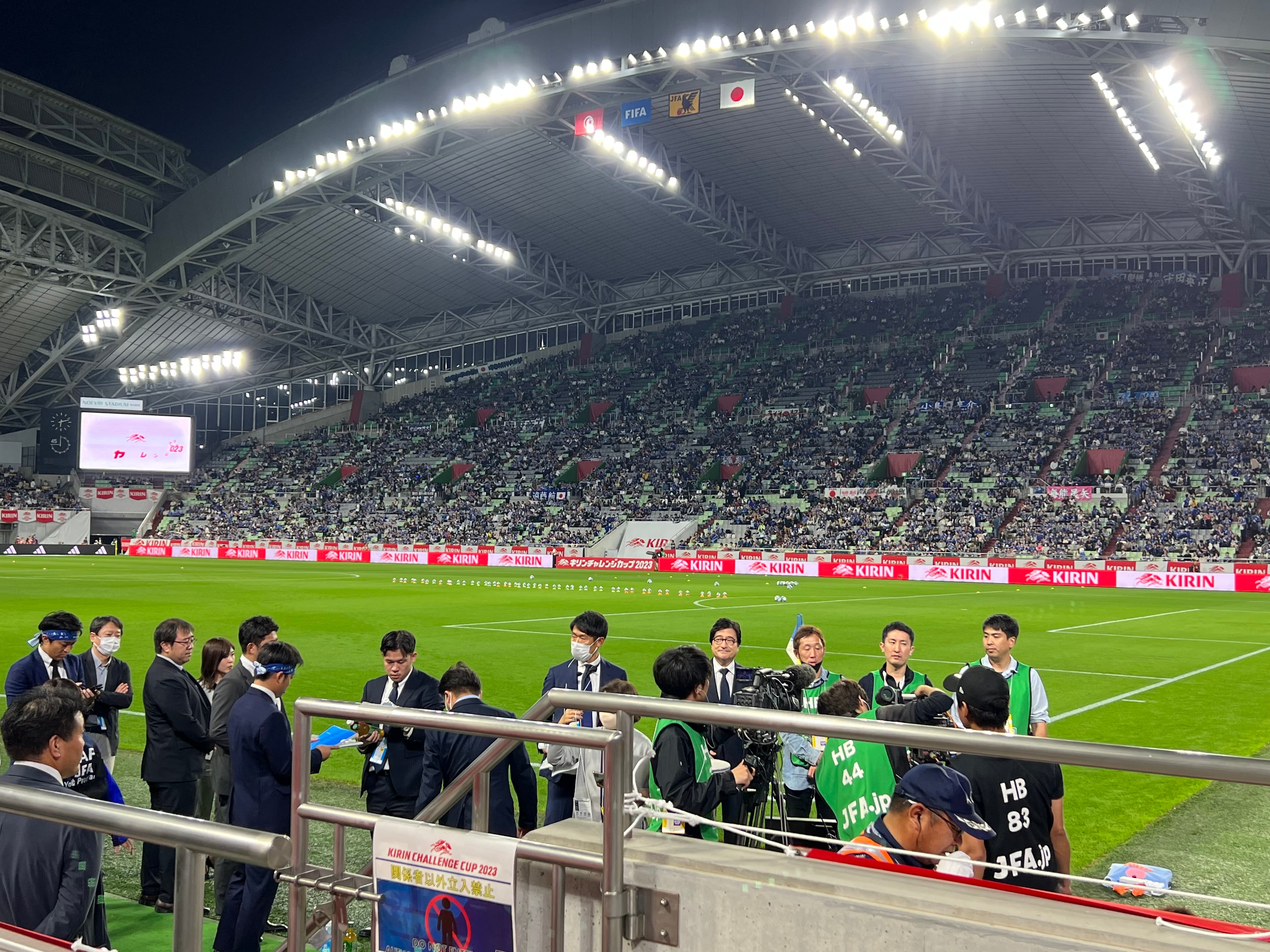 Kobe Wing Stadium Main Lower 107 Row W-1 · Seat number 366
