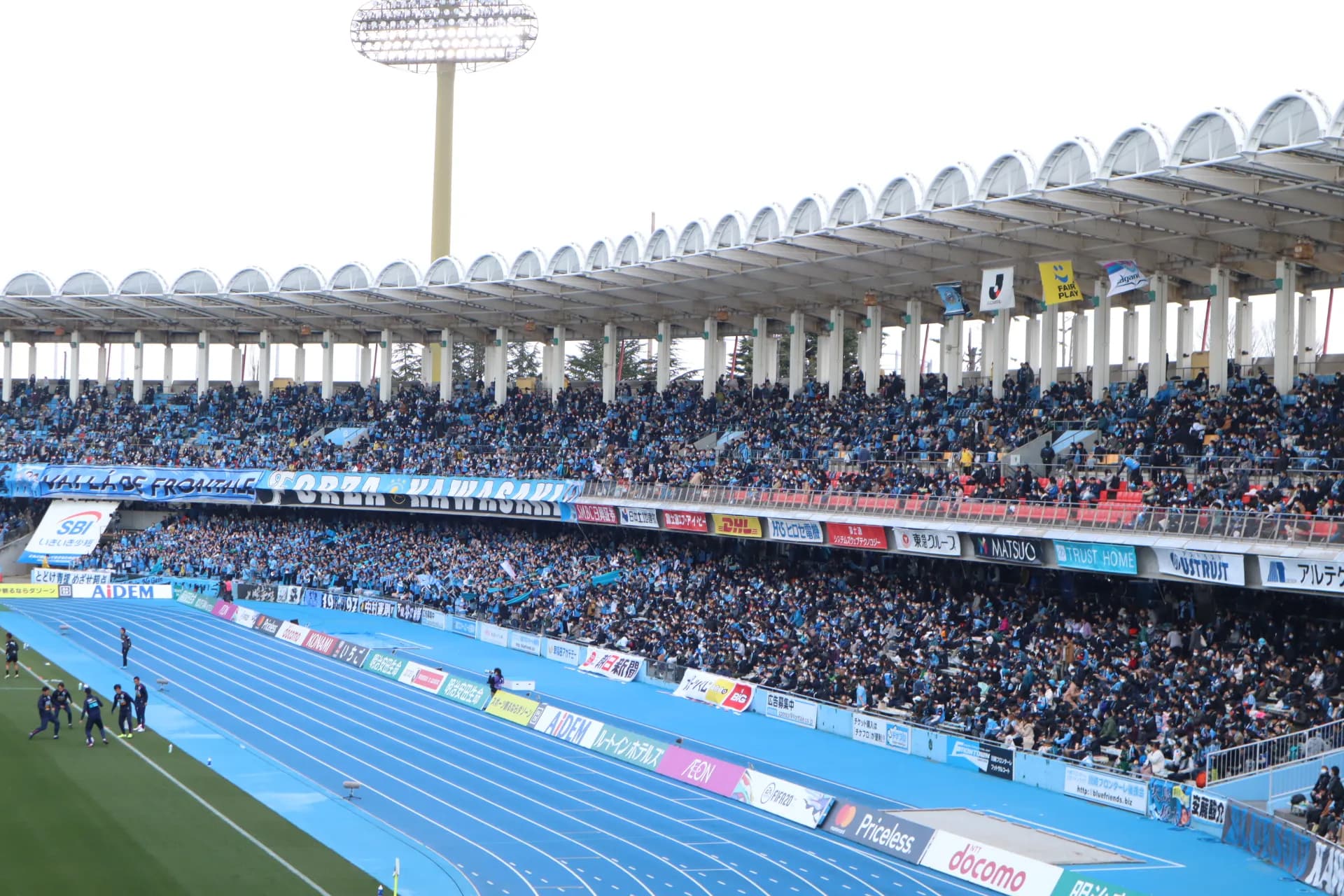 Uvance Todoroki Stadium Back Upper ホーム自由席