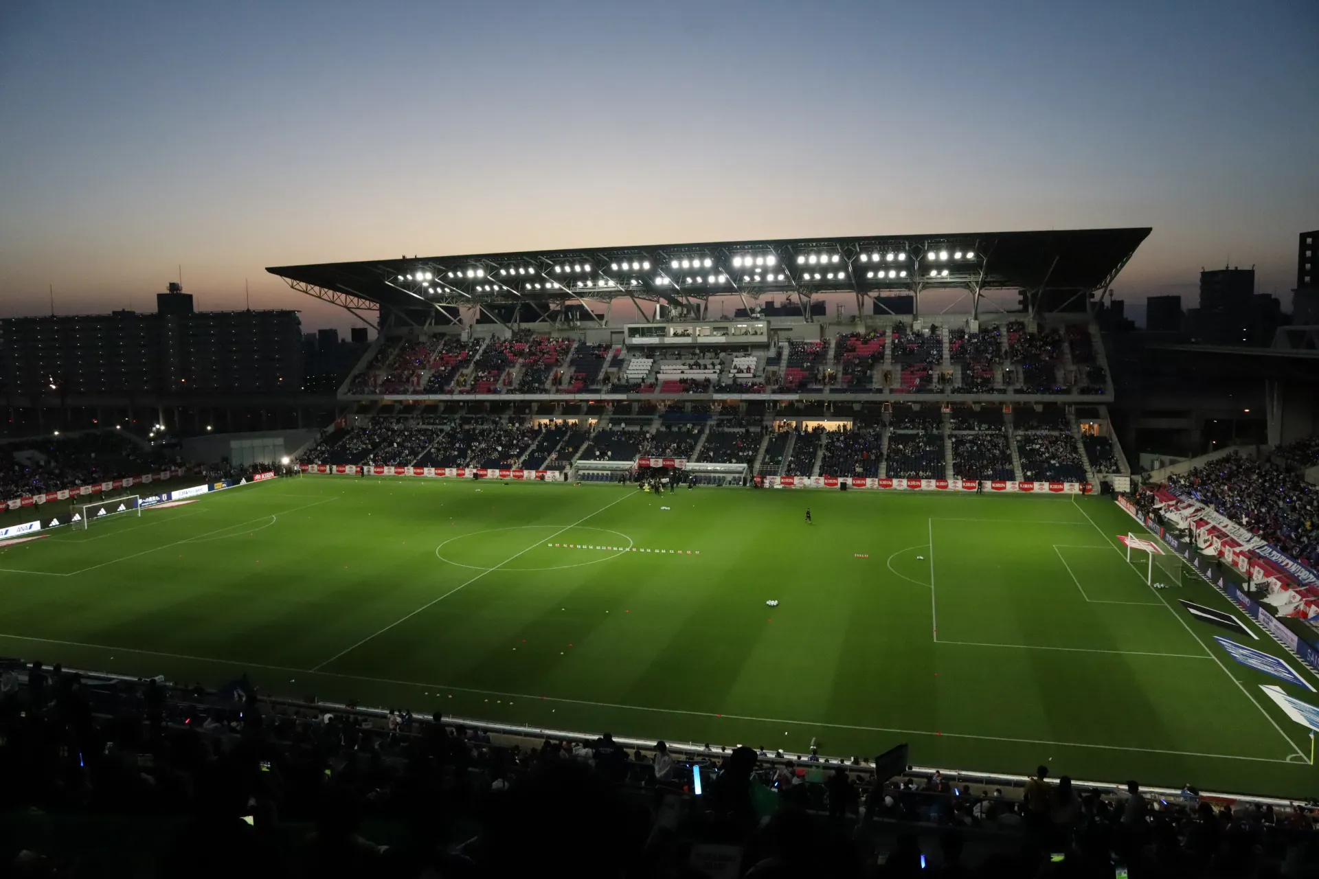 Yodoko Sakura Stadium Back Upper F Row 41 · Seat number 8