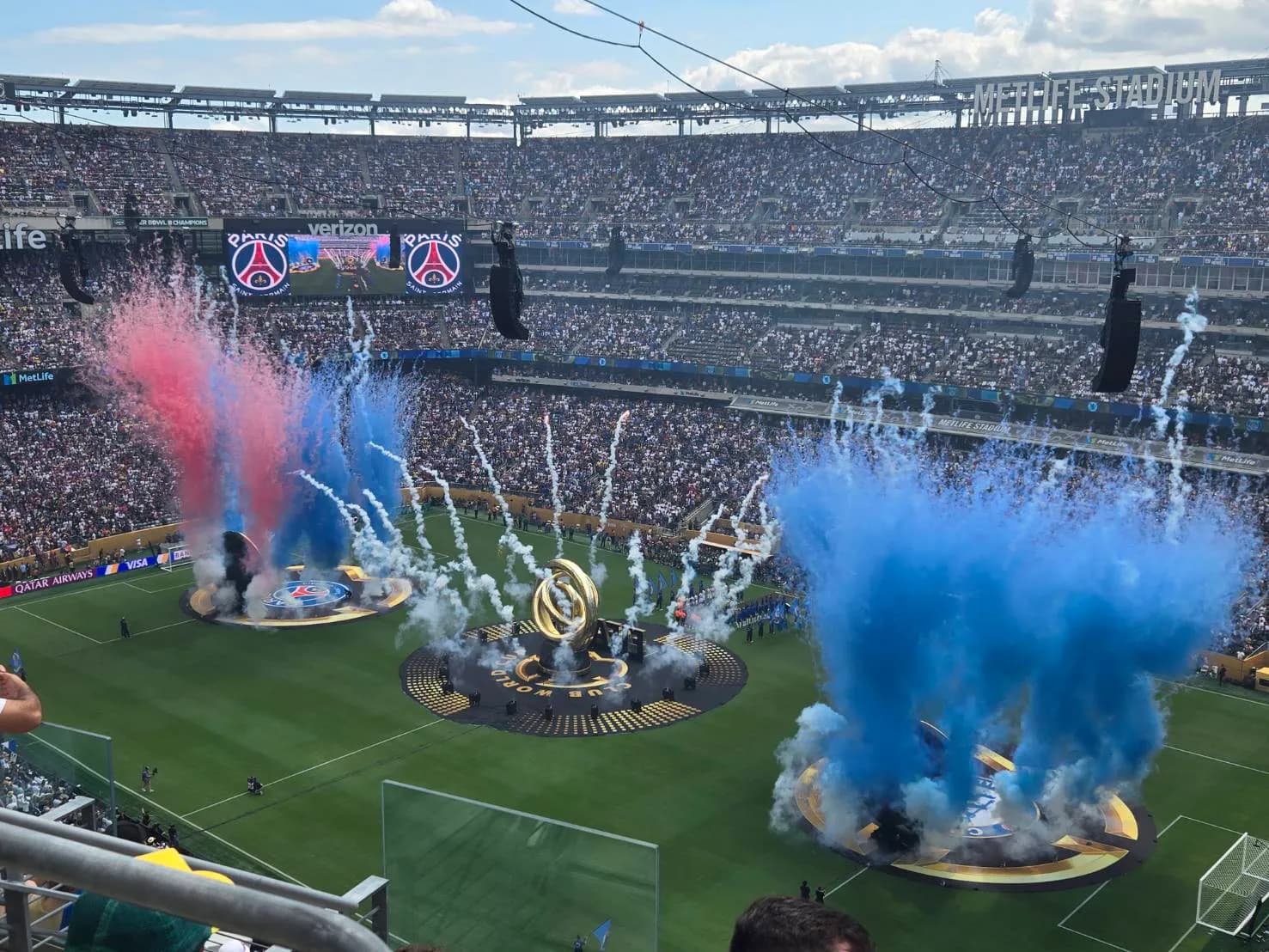 MetLife Stadium Corner 308 Row 9 · Seat number 8