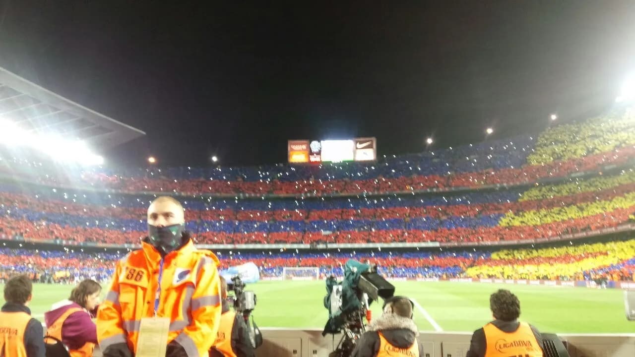Spotify Camp Nou Goal Lower