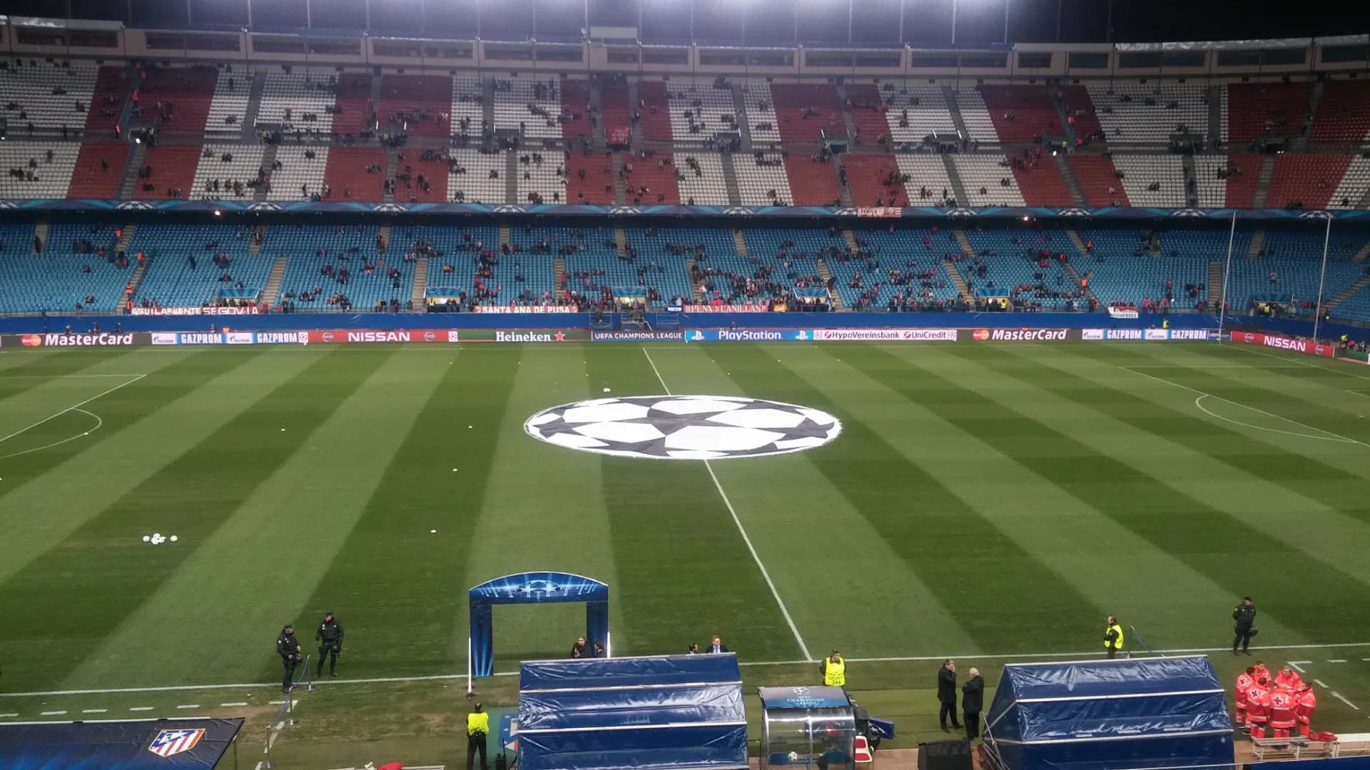 Estadio Vicente Calderón Main Upper 403 Row 15 · Seat number 14