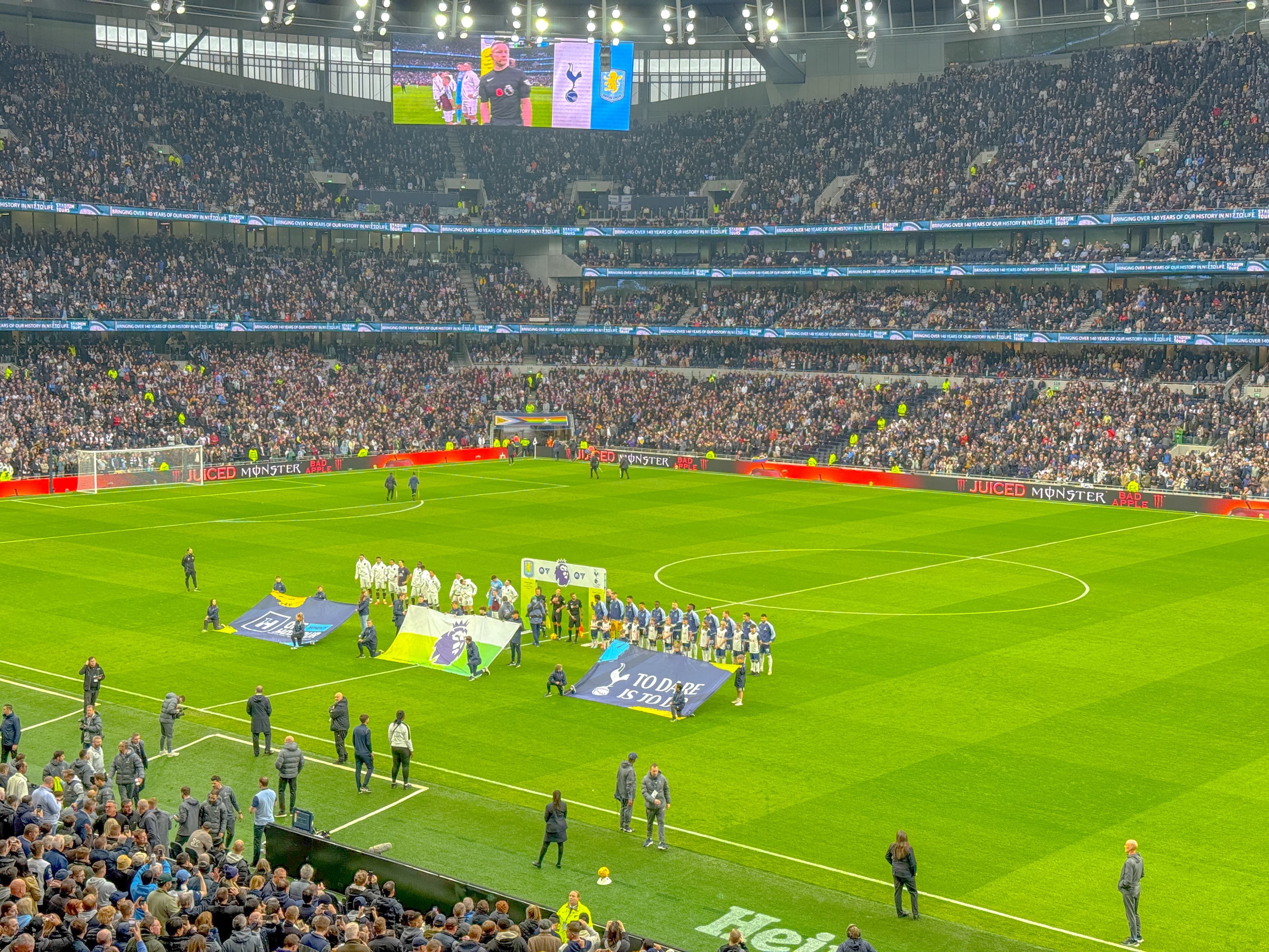 Tottenham Hotspur Stadium Main Upper 302 Row 2 · Seat number 19