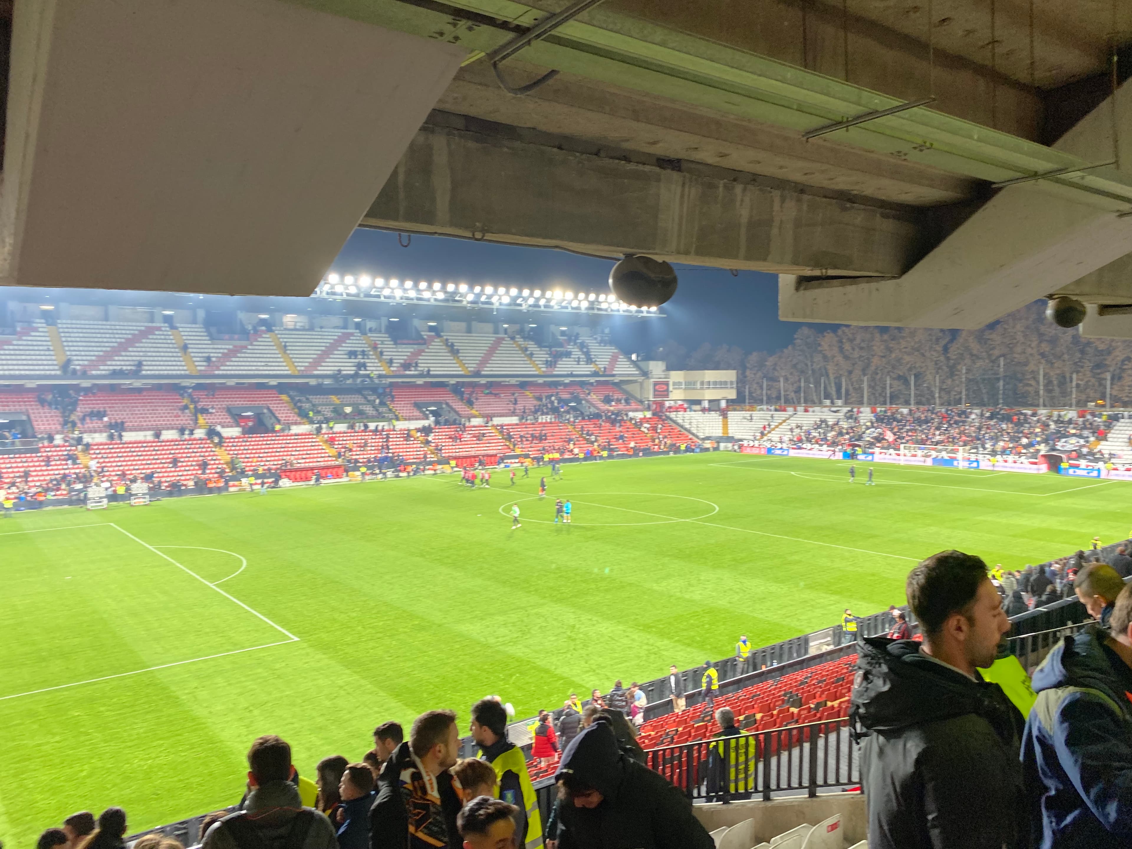 Estadio de Vallecas Back Upper