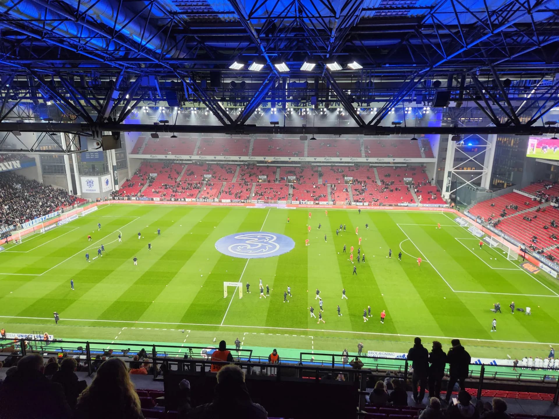Parken Stadium Main Upper A7 Row 24 · Seat number 141