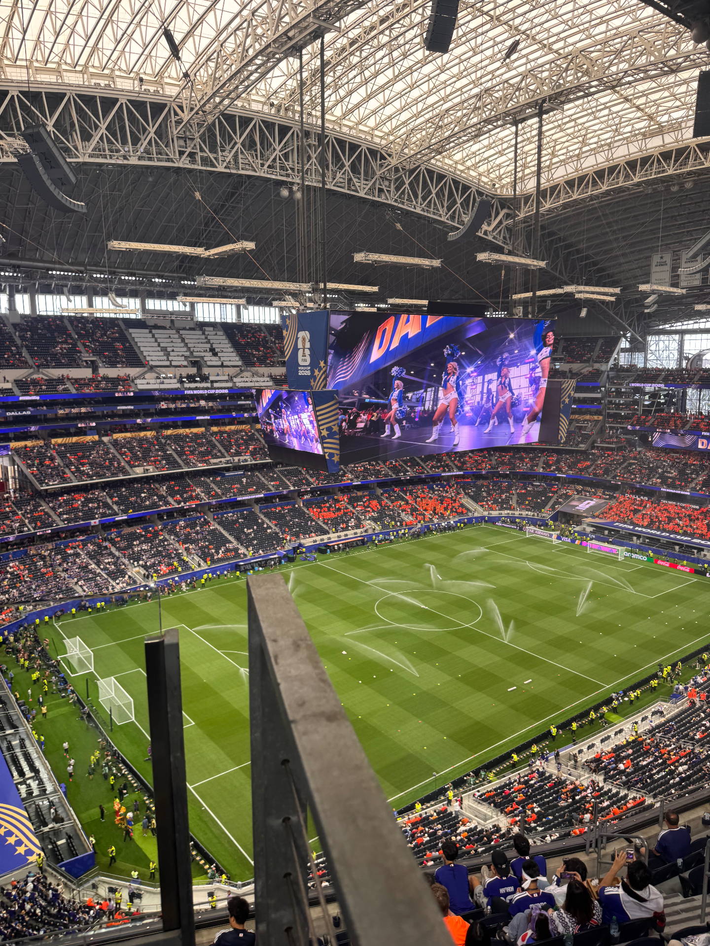 AT&T Stadium Back Upper 418 Row 16 · Seat number 4